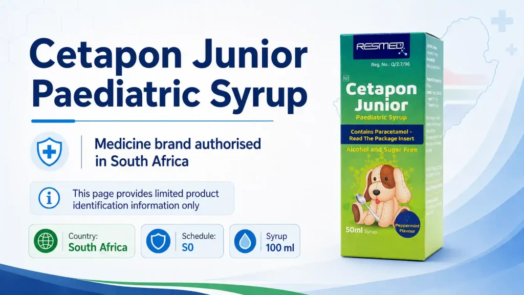 Cetapon Junior Paediatric Syrup